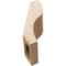 Ekena Millwork 5-inch W x 8-inch D x 12-inch H Geneva Rough Cedar Woodgrain TimberThane Knee Brace, Primed BRCUR05X08X12GNVRCPR - alternate 6